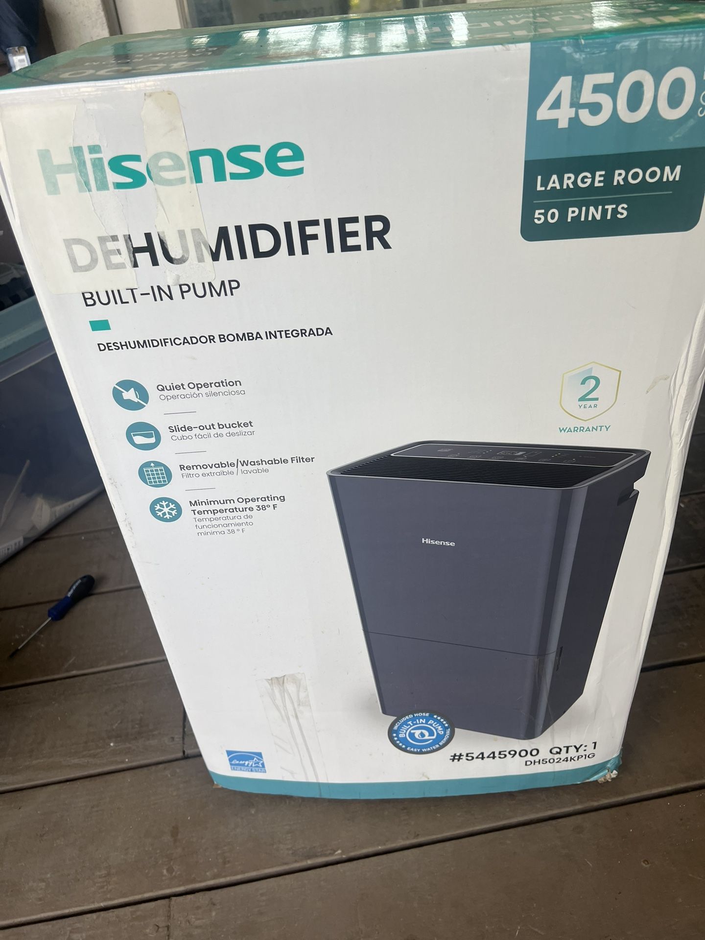 Hisense Dehumidifier
