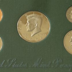 ‘98’ U.S. Mint Proof Set 