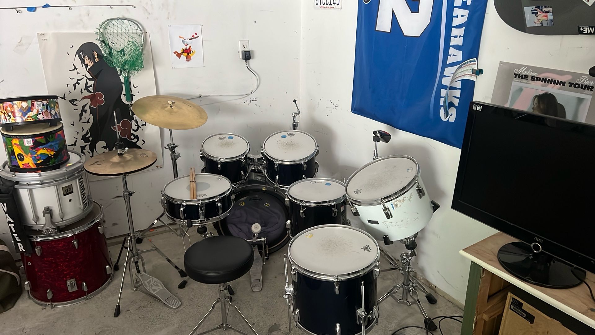 Tama Drum Kit Cymbals Not Included