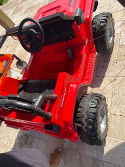 Jeep 12v kids vehicle
