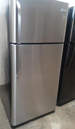 Frigidaire Top Mount Stainless Steel Refrigerator
