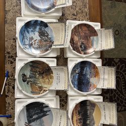 Decorative ceramic plates