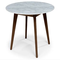 Marble round desk table