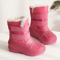Pink Snow Boots Size 10