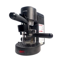 Krups Bravo 871 Espresso Cappuccino Maker Black 4-Cup Steam Frother Tested