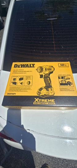 DEWALT XTREME 12V 5-in-1 Drill/Driver Kit