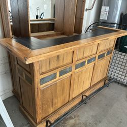 Bar With Bar Stools