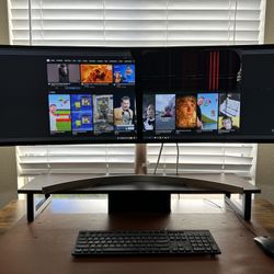 49” LG Ultrawide Computer Monitor