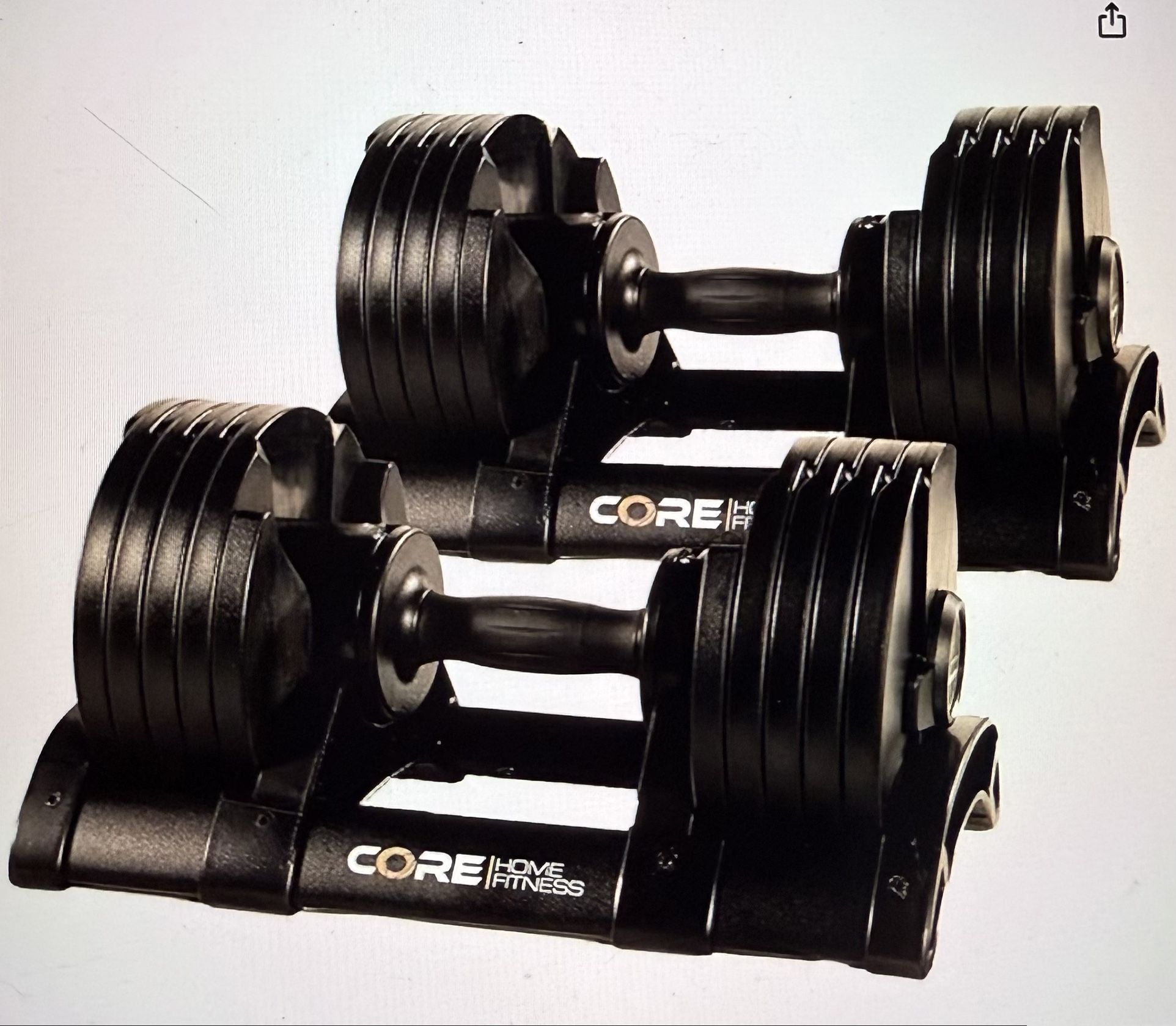 Dumbbells Adjustable Core Fitness