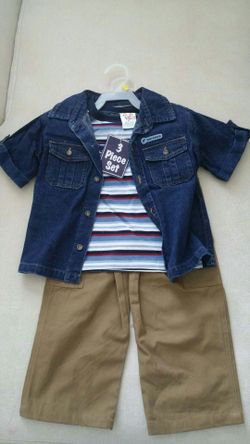 4T boy three piece outfit--New