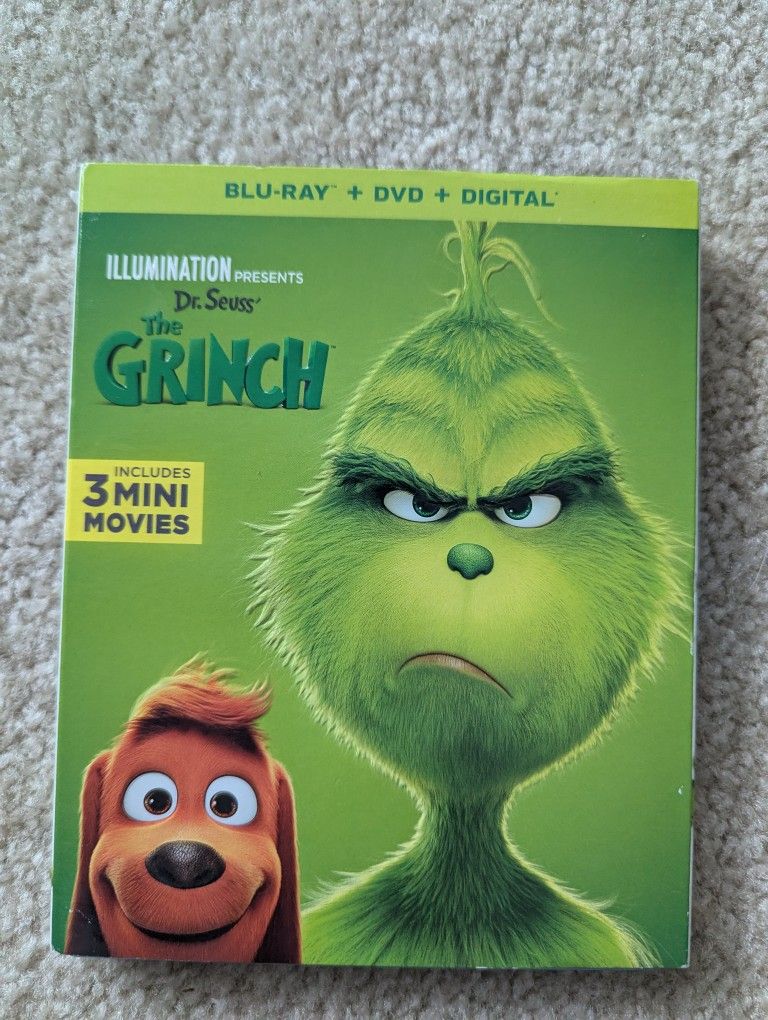 Dvd Blu-ray Digital The Grinch Who Stole Christmas Dr Seuss