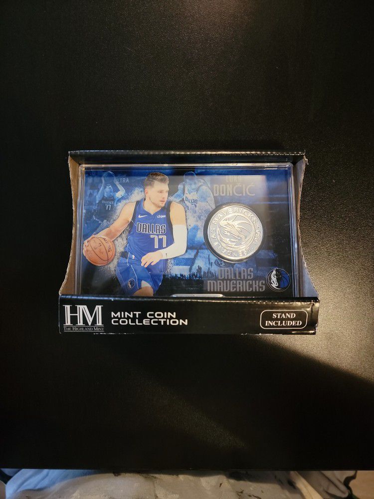 Luka Doncic Limited Edition 39mm Mint Silver Coin