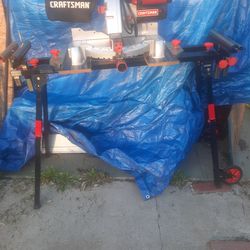 Craftman Miter Saw 10 inch with stand