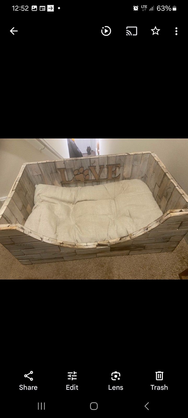 2 Recyled Wood Love Bed..Buy Both Or 1- $35 Each Or $60 For Both