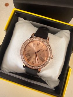 Invicta Rose Gold Crystal Bezel Watch
