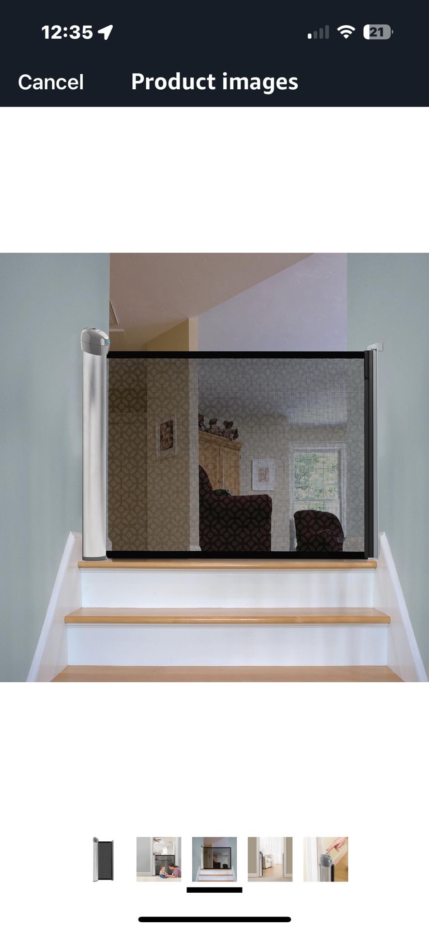 Summer Retractable Baby or Pets Gate- Excellent Cond!!!