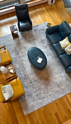 Abstract Area Rug 9x12