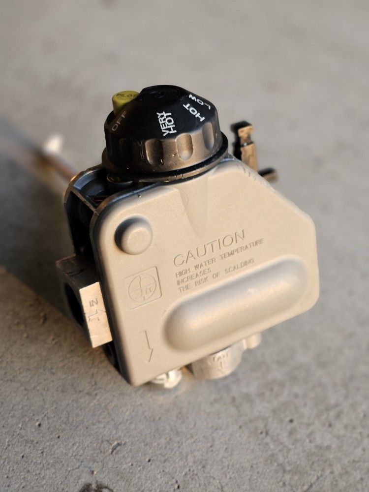 Water Heater Gas Valve 650 delta AP15255A-1 Rev 2