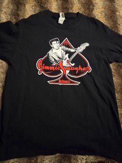 Jimmie Vaughan tshirt Antone's Size Medium