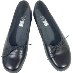 Munro American Pirouette Slip On Ballet Flats Shoes Womens 9 Black M180981