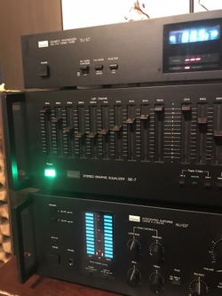 Vintage Sansui Amp Set