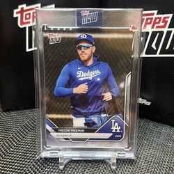 2025 Topps Now Encased Freddie Freeman #OD-273 RTOD Japanese Verison Dodgers