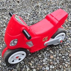 Vintage Step 2 Kids Ride-on Motorcycle 🏍 