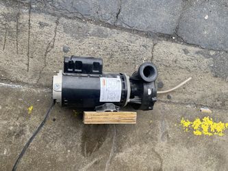 Jacuzzi Water Pump, Emerson Electric Motor
