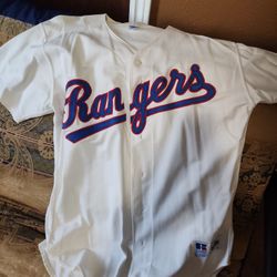 Texas Rangers Jersey- White