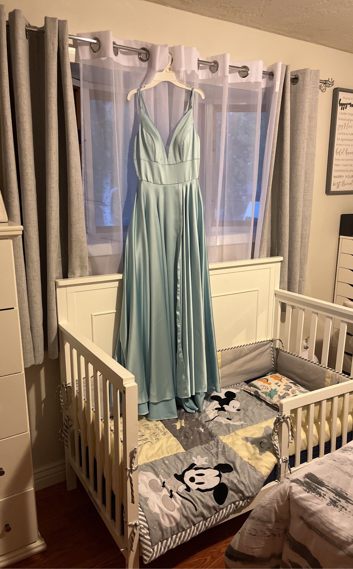 Satin Ball gown