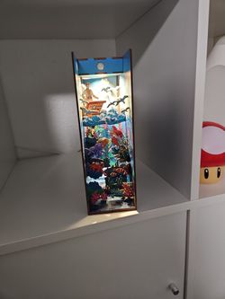 Mermaid Scene Book End, Light Up