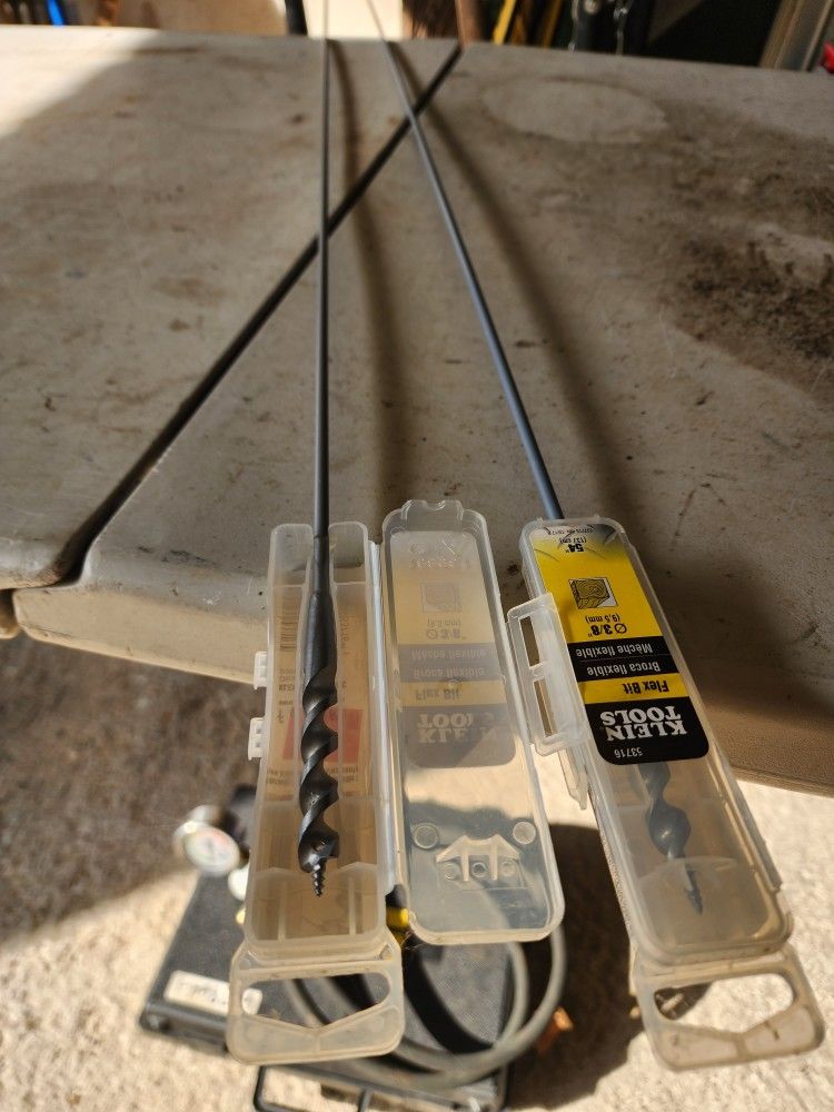 Klien Extra long flexible 3/8 auger bit