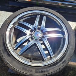 2- 18  Inch VOXX Wheels 