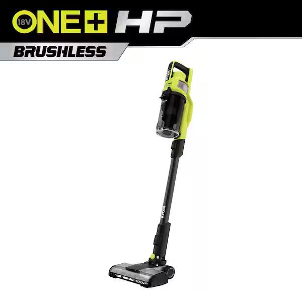 RYOBI ONE+ HP 18V Brushless Bagless Cordless Pet Mesh Filter Stick Vacuum Cleaner (Tool Only)