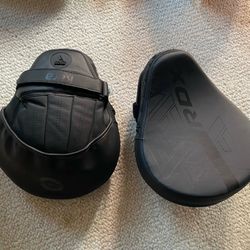 RDX Focus Boxing Punch Mitts, Punching target, Punching pad Maya Hide Leather Training Pads, Black