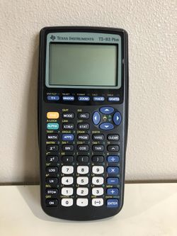 TI83-PLUS CALCULATOR