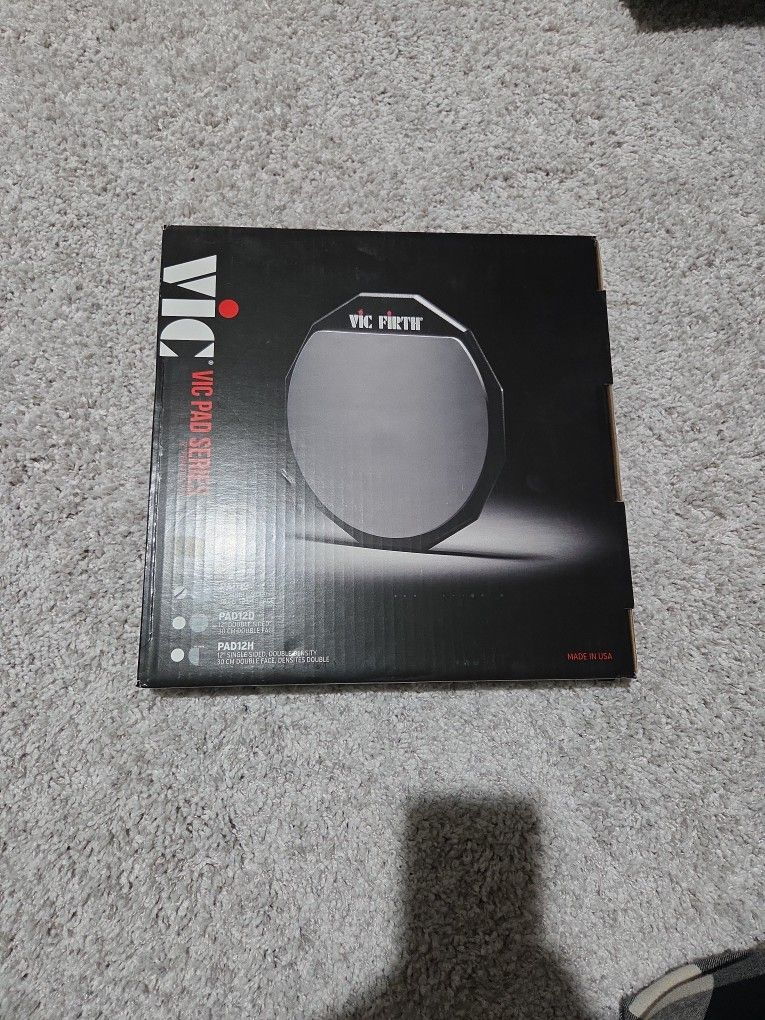 Vic Firth Double Sided Pad 12 Inch Like New