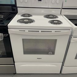 Whirlpool 30” Electric Range