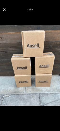 5 cases ansell  black intercept narrow cut resistant arm sleeve -15 ply-18” 50 pcs $30 each box 50 pieces 18” extra wide