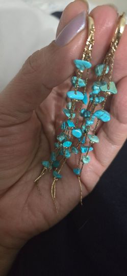 Turquoise earrings
