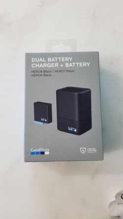 Dual Battery Charger + Battery GoPro