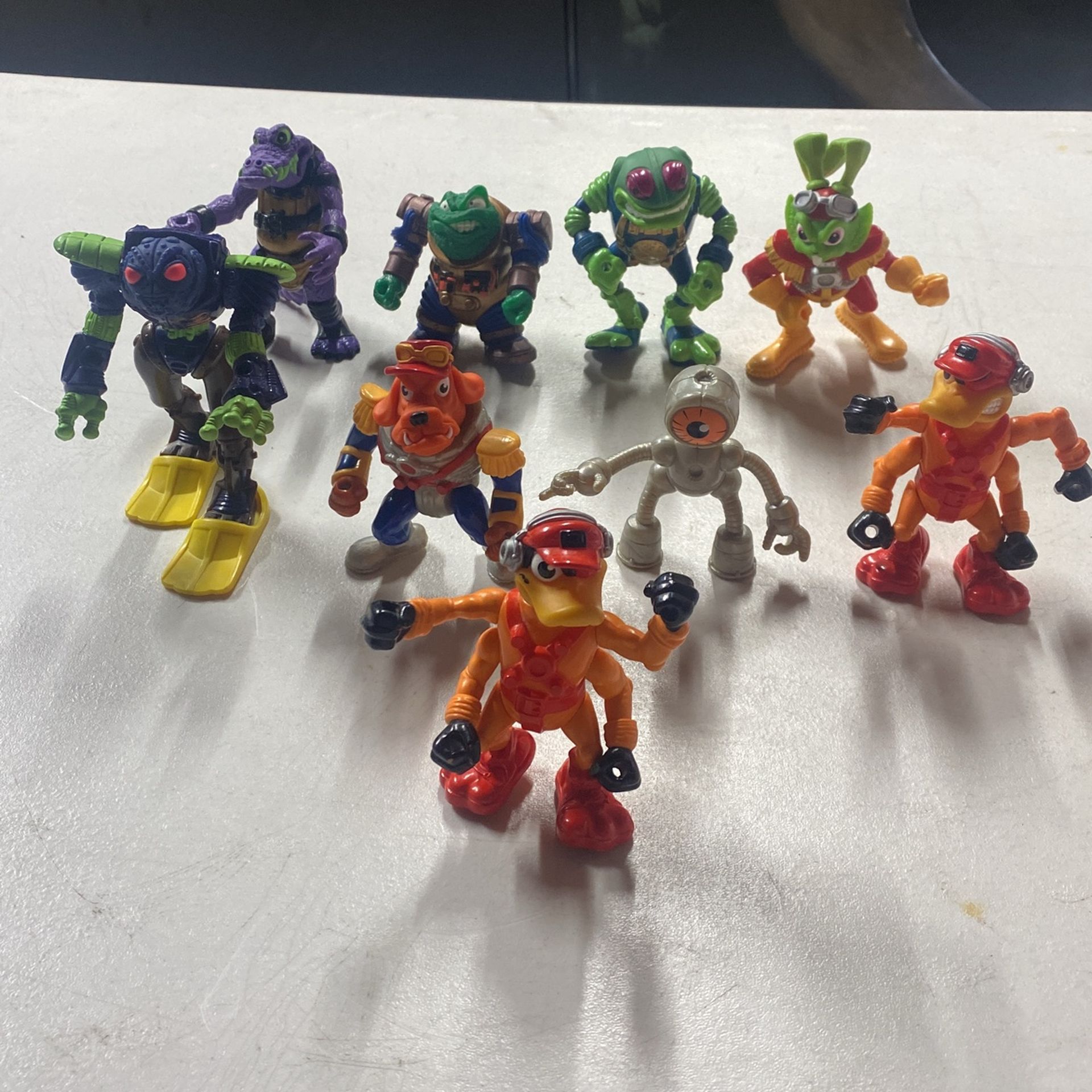 Bucky O Hare & Friends Action Figures ( Set Of 9)