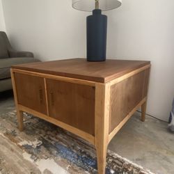 Pair Of 1960s Vintage Lane End Tables Walnut Wood