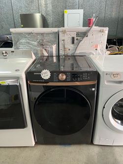 Samsung Washer 5.0 C.F. Black Rose Gold