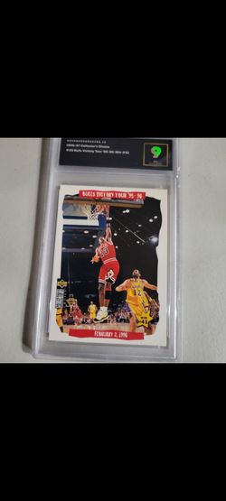 Graded 9 Michael Jordan card