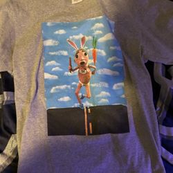 Supreme Mike Hill Runner Tee Carrot Bunny Run T-Shirt Size S