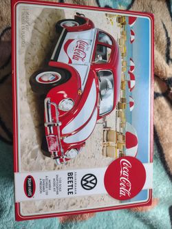 Vw beetle coca cola 1/25 scale