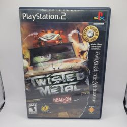 Twisted Metal: Head-On Extra Twisted Edition (PlayStation 2, 2008) PS2, Complete