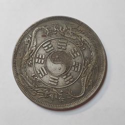 RARE: GREAT CHINA COPPER DRAGON COIN 18.5 GRAMS 