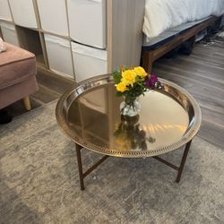 Brass IKEA Coffee Table 
